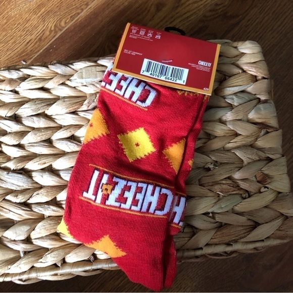 Cheez-it crackers food crew socks - Picture 3 of 3
